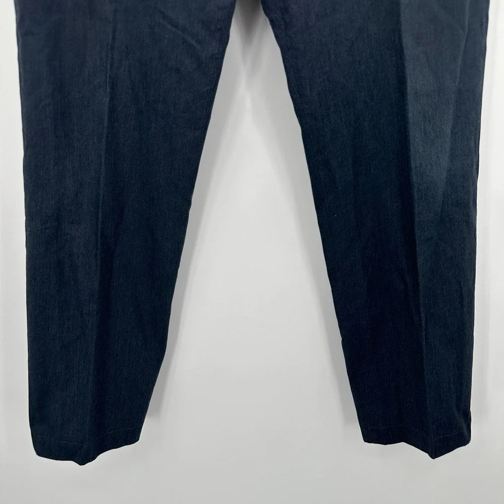 J. Crew‎ Ludlow Slim Fit Dress Pants Mens W36 L32 Navy Blue Cotton Blend